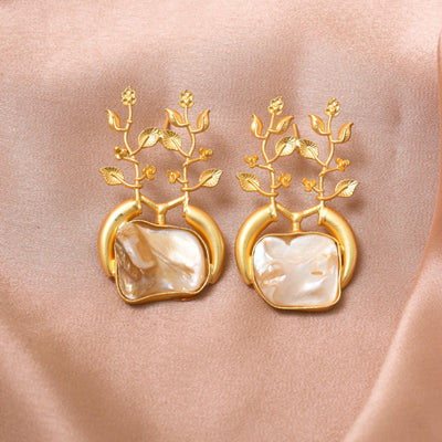 Baroque Branched Earring - Zuriijewels